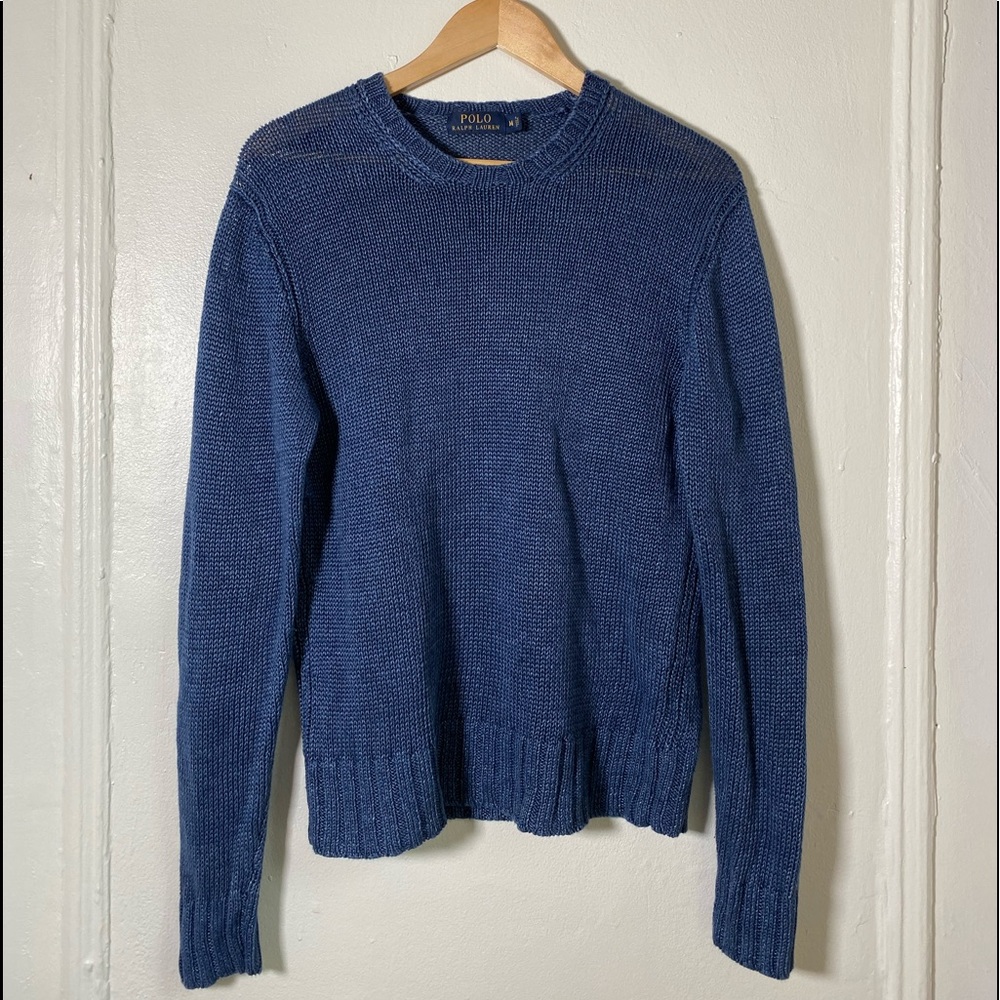 POLO RL unisex blue knit